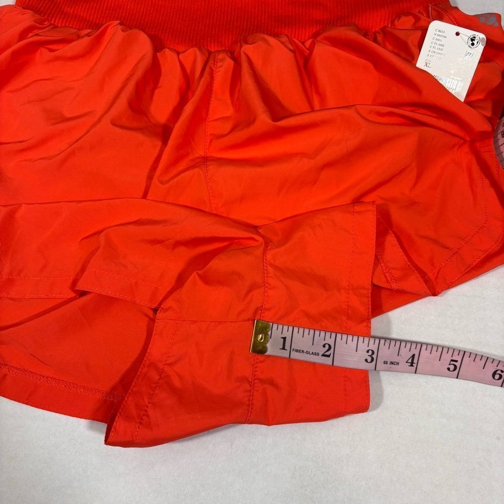 FP Movement Women's Carpe Diem Shorts NEW with tags Size XL Flame OB1850917 - Picture 14 of 15